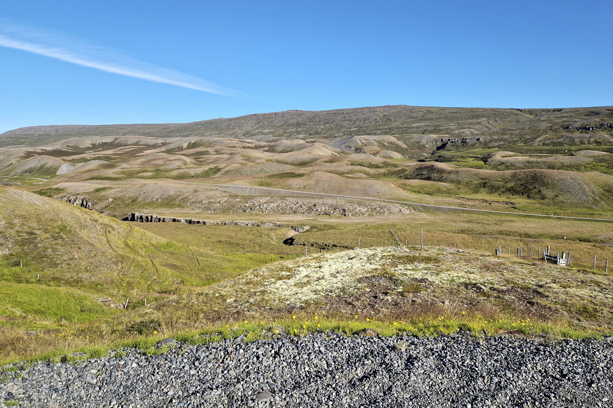 Giljahólar í Jökuldal