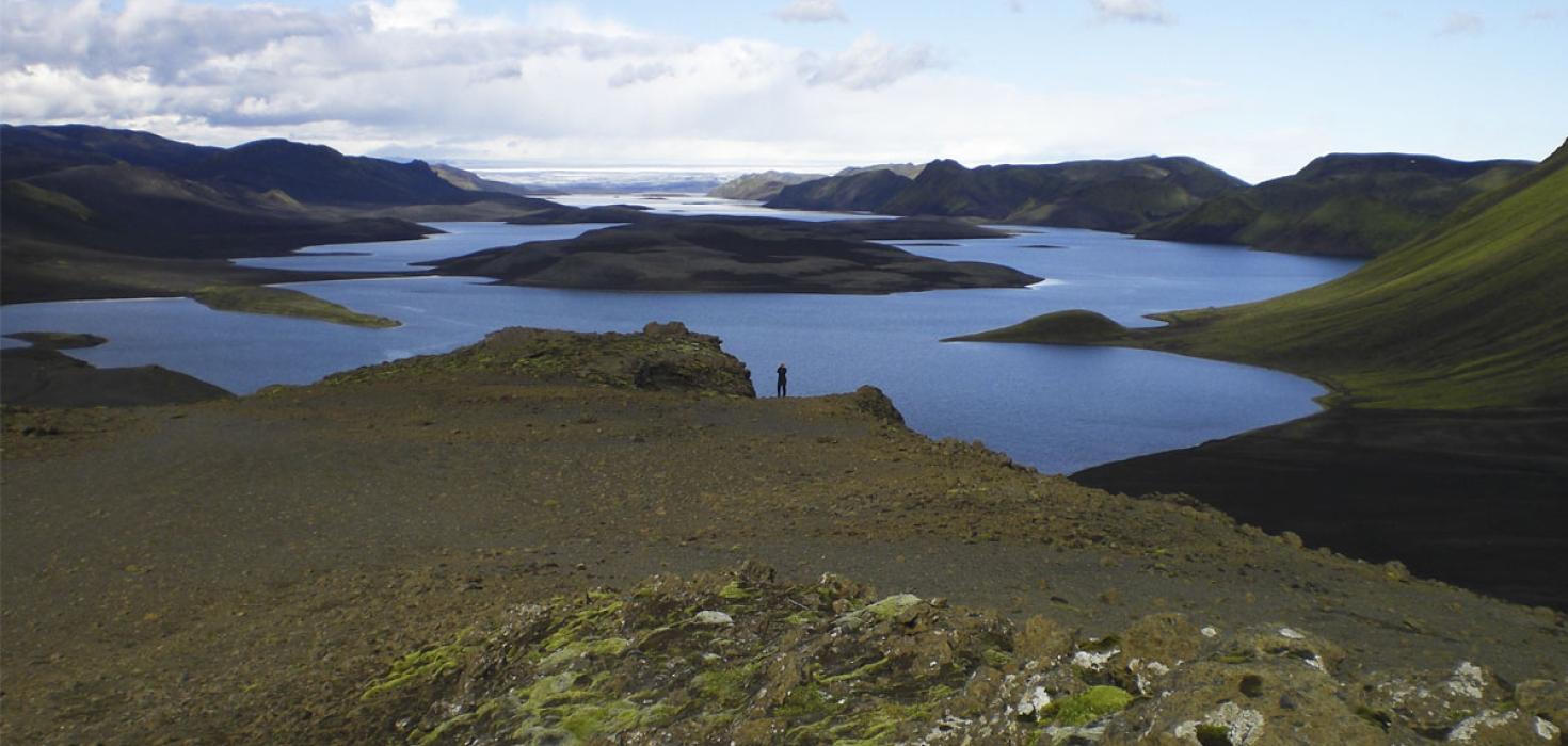 Móbergshryggir og stórbrotið landslag við Langasjó