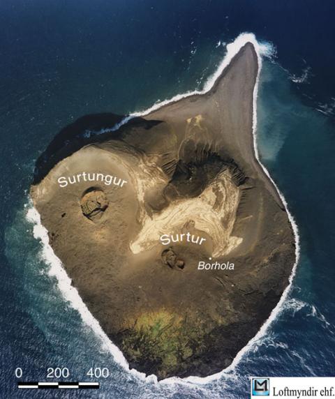 Surtsey 29. ágúst 2002